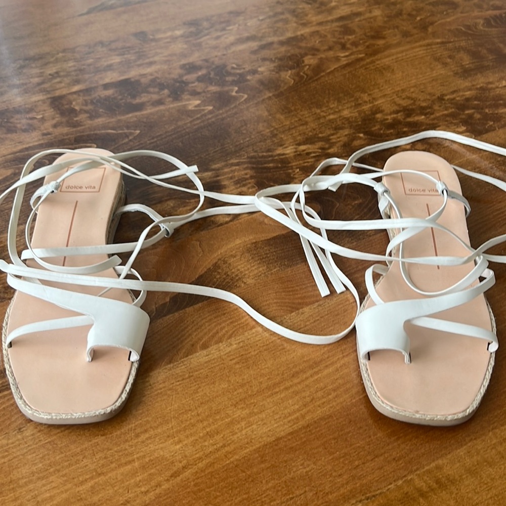Dolce Vida Gladiator Wrap Sandals Worn Once